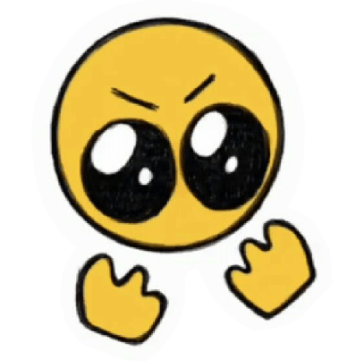 Cursed Emoji PNG Isolated Photos
